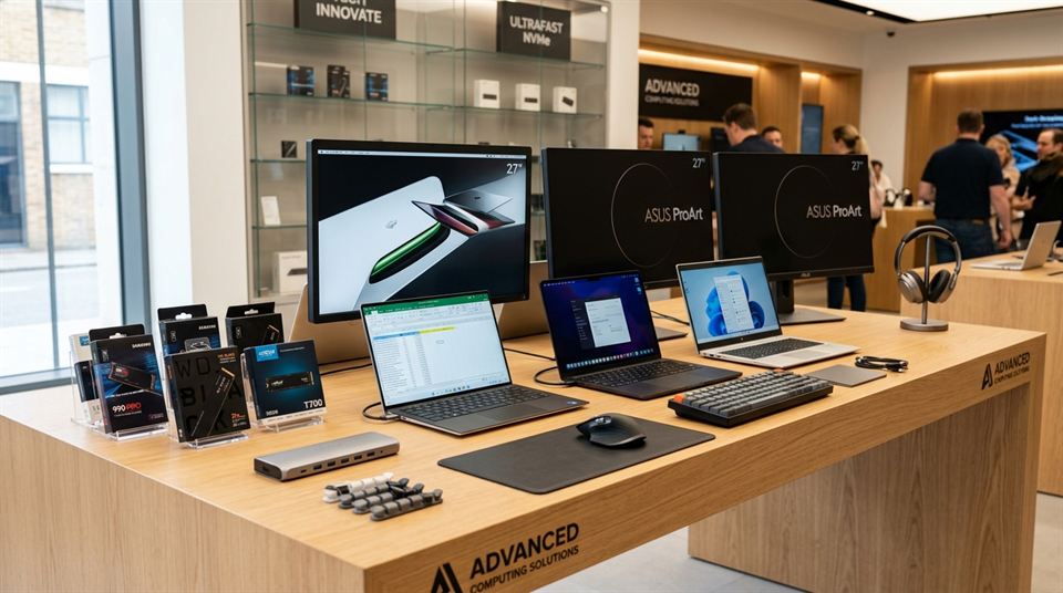 Sale of Computers and Accessories by Teclyq