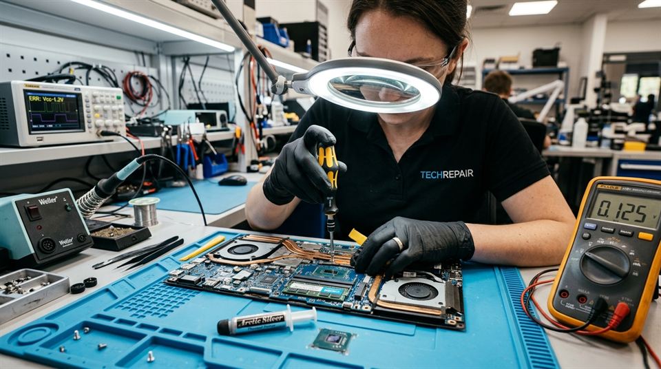 Computer Repairs and Hardware Troubleshooting by Teclyq