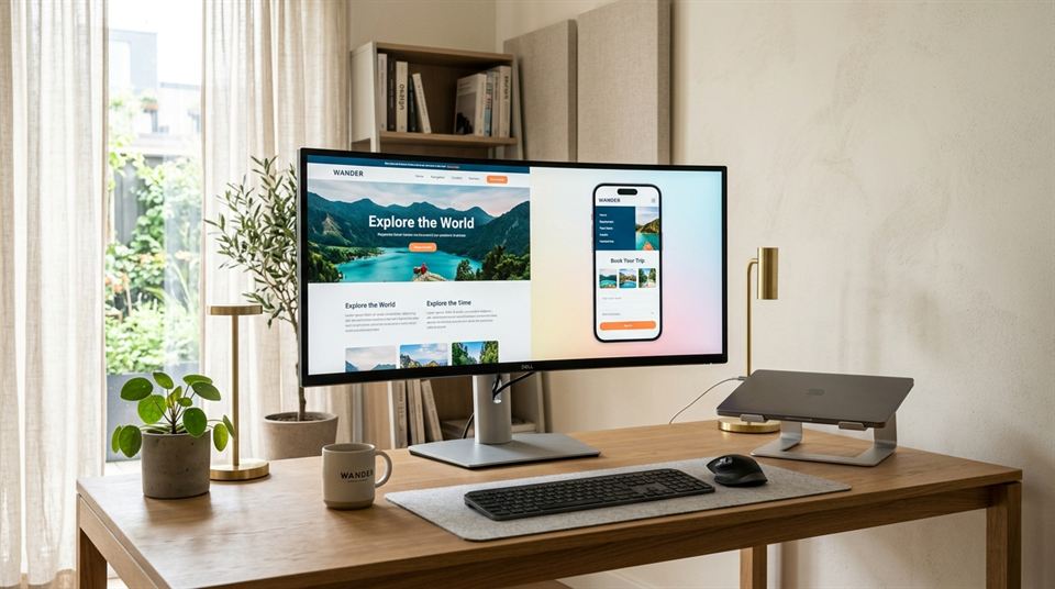 Modern Responsive Website Development by Teclyq